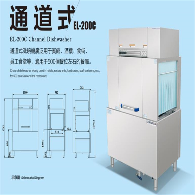 通道式洗碗機(jī)B